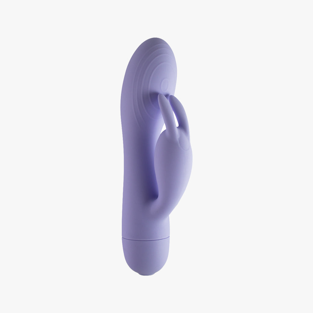 Sugar Boo Blissful Boo rabbit vibrator product shot on plain background