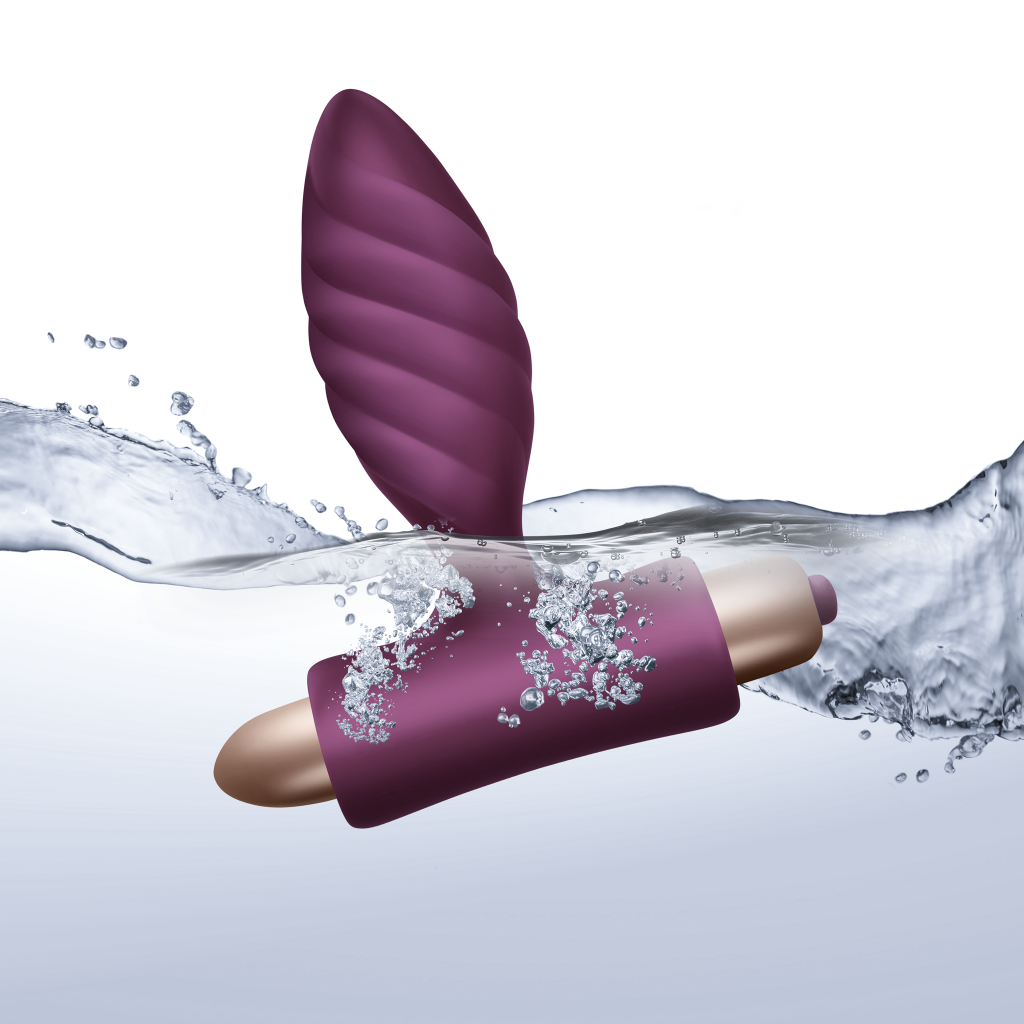 Climaximum Oryx vibrating anal plug, product shown on a plain background