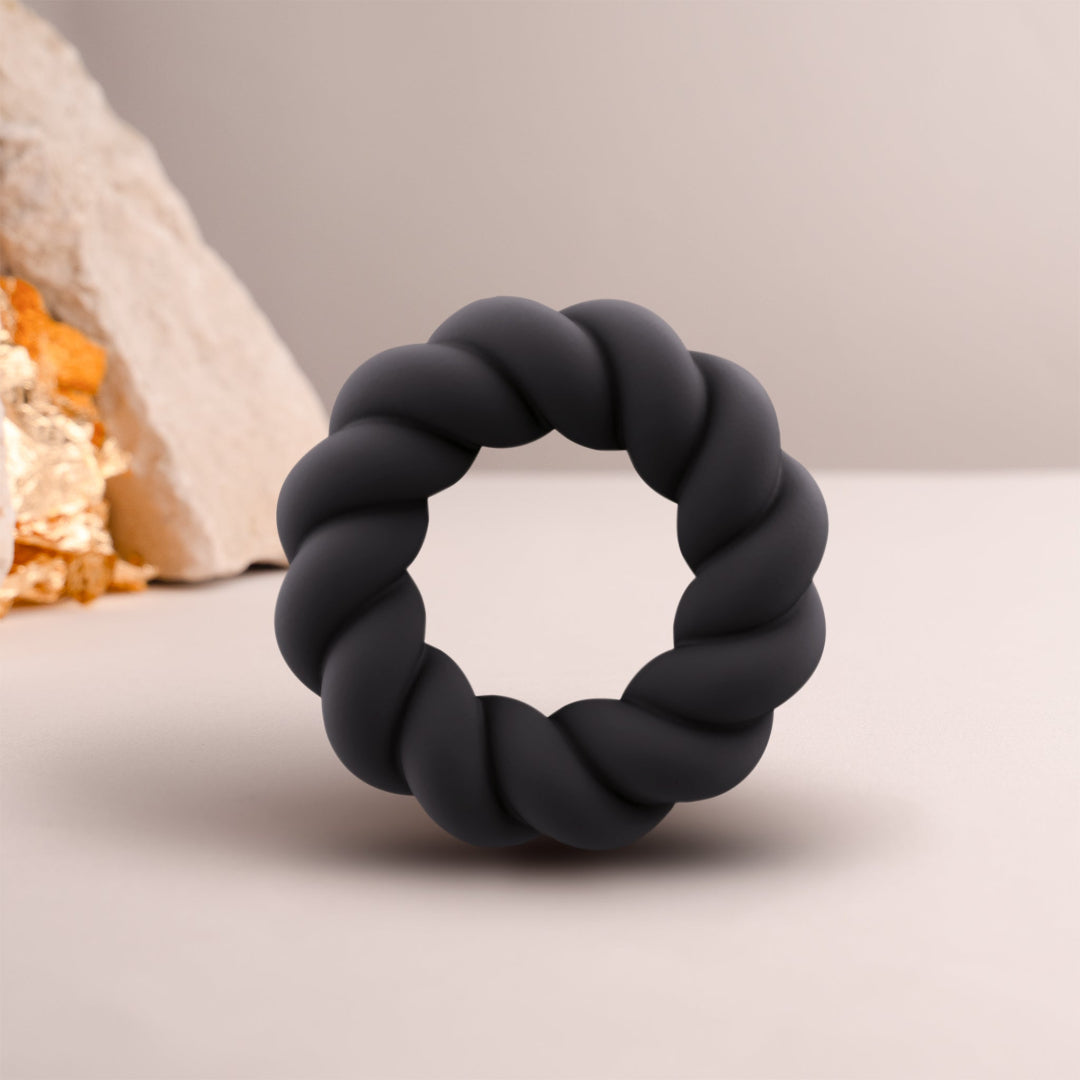 Twist - Soft Silicone Ring