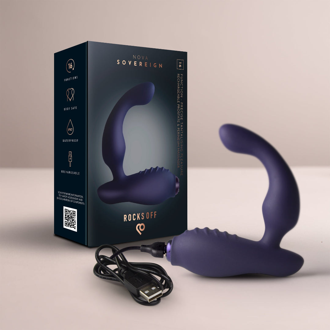 NOVA Sovereign Waterproof Prostate Massager – Rocks Off