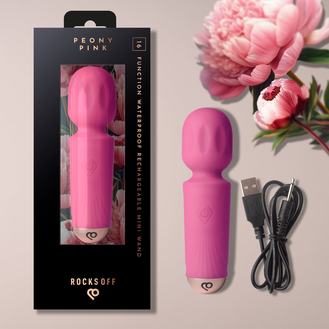 Rechargeable Powerful Mini Wand Vibrator