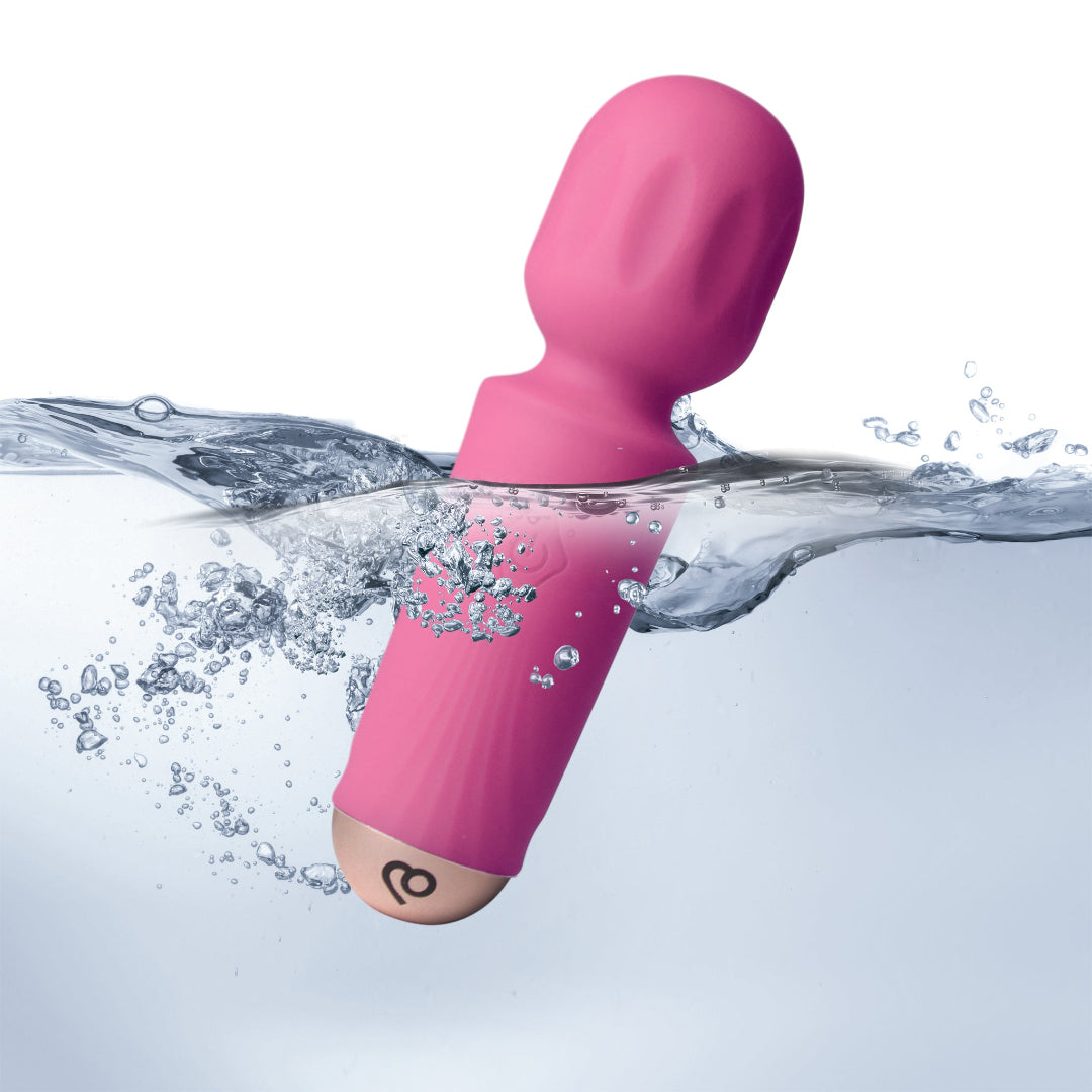 Rechargeable Powerful Mini Wand Vibrator