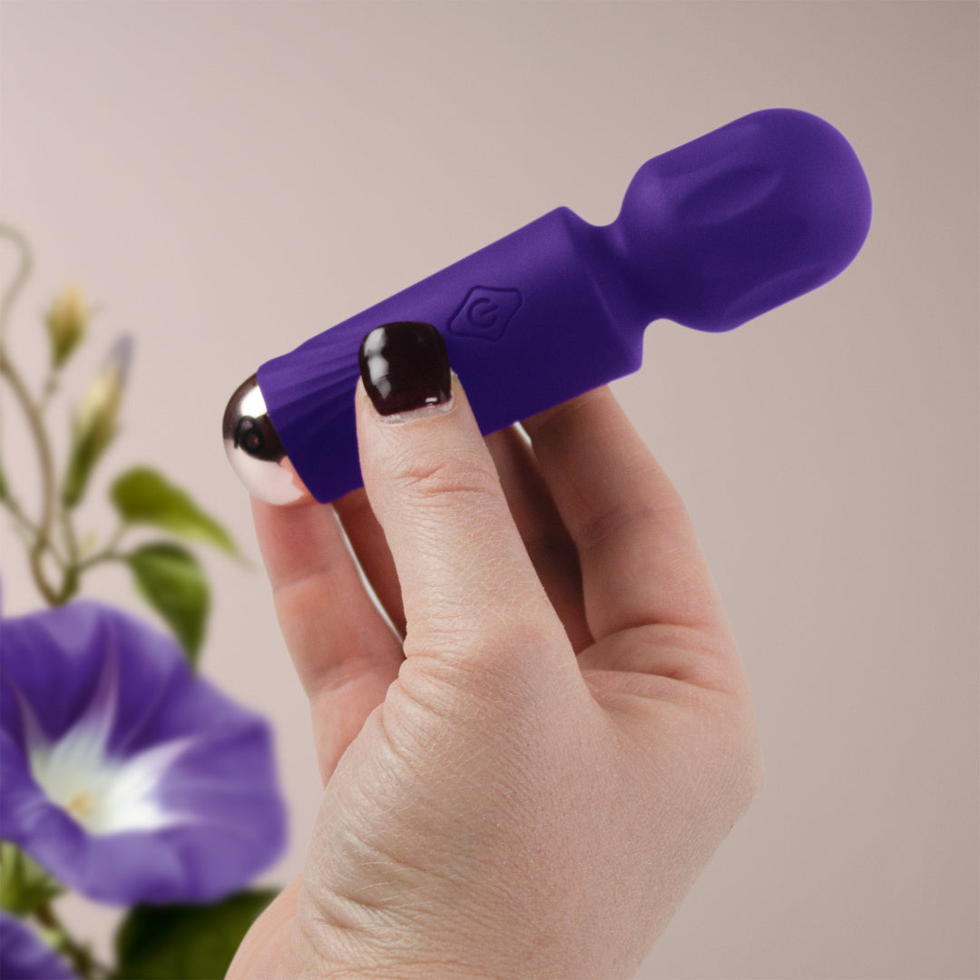 Rechargeable Powerful Mini Wand Vibrator