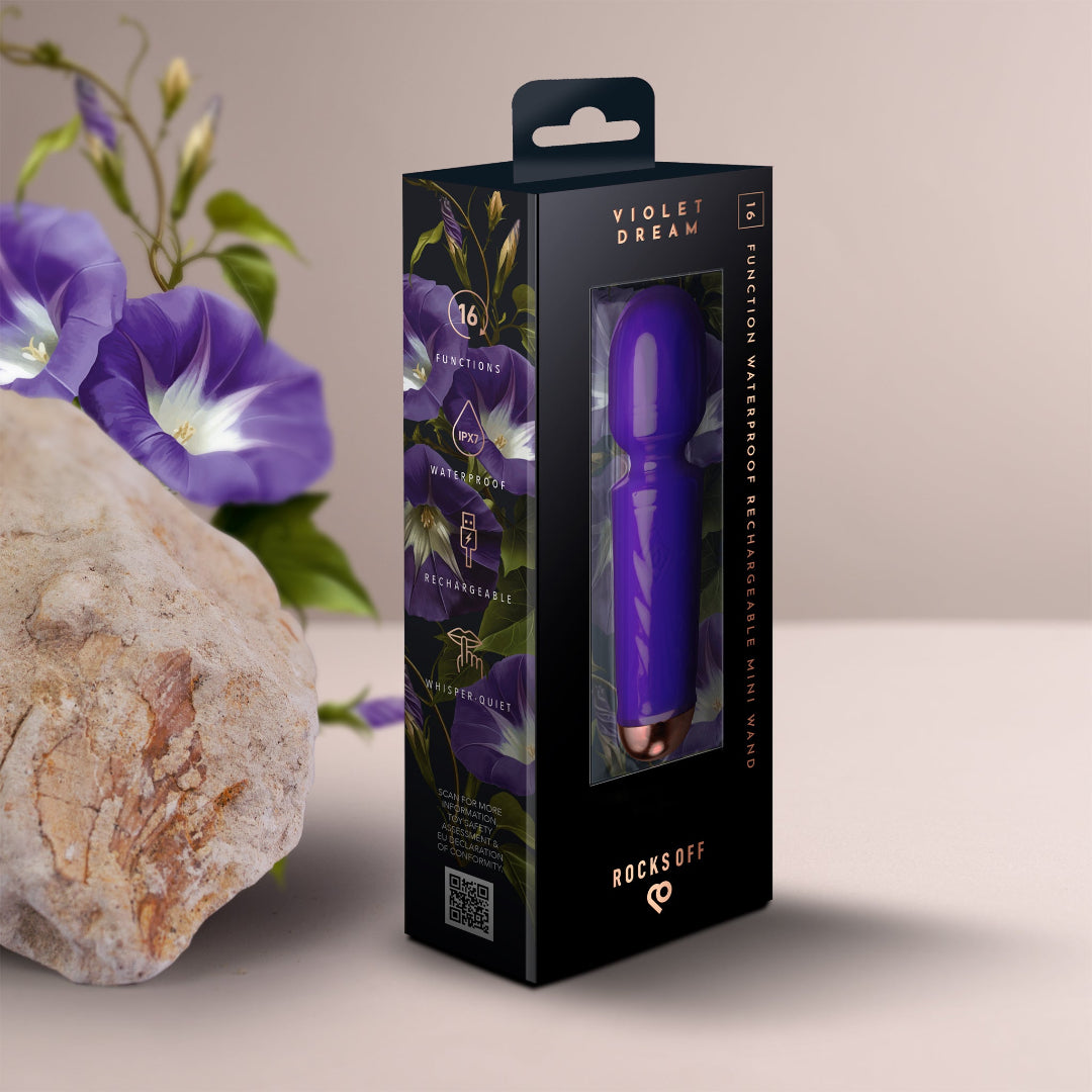 Rechargeable Powerful Mini Wand Vibrator