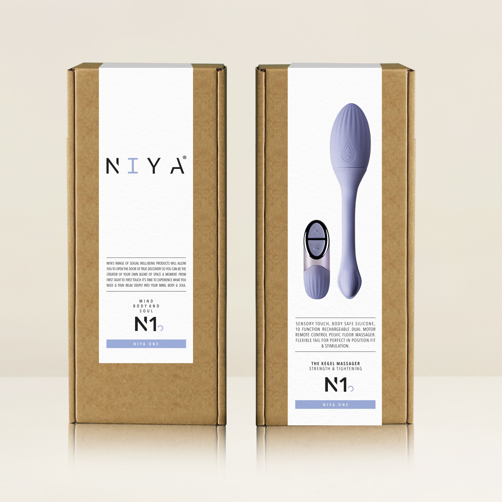 NIYA N1 box shots, front and back