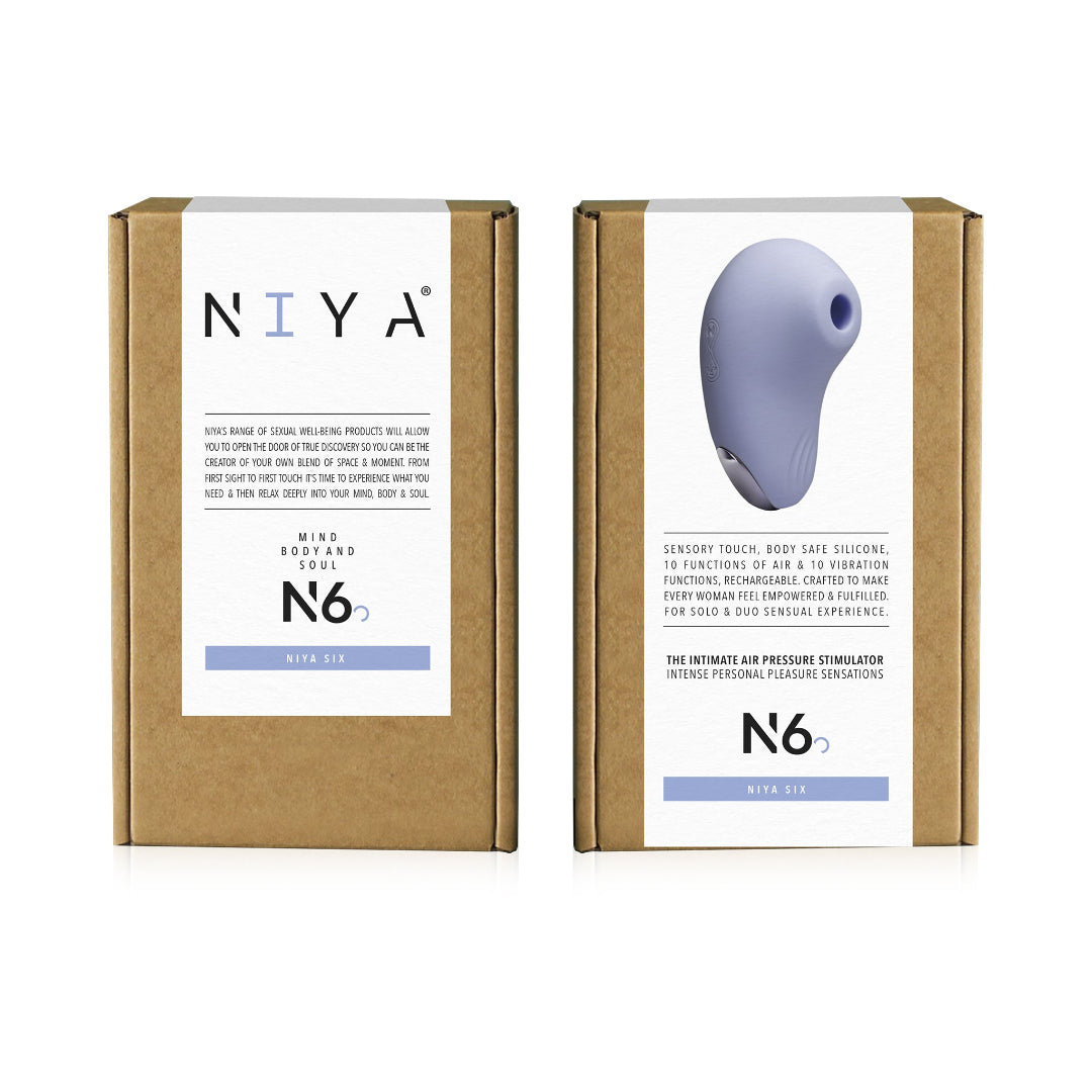 Rocks Off NIYA 6 - Rechargeable Air Powered Clit Sucker. box shot