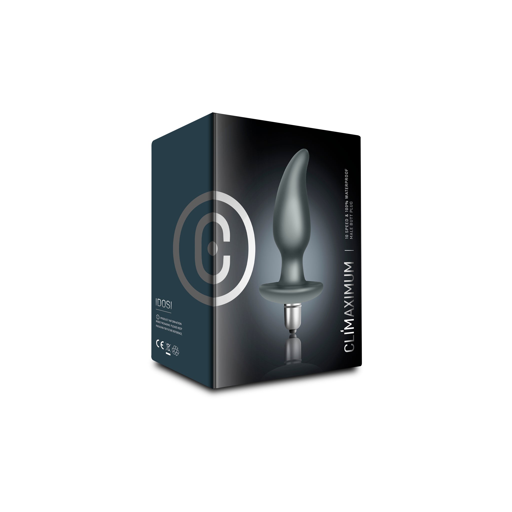 Rocks Off Climaximum Idosi - Grey Vibrating Butt Plug