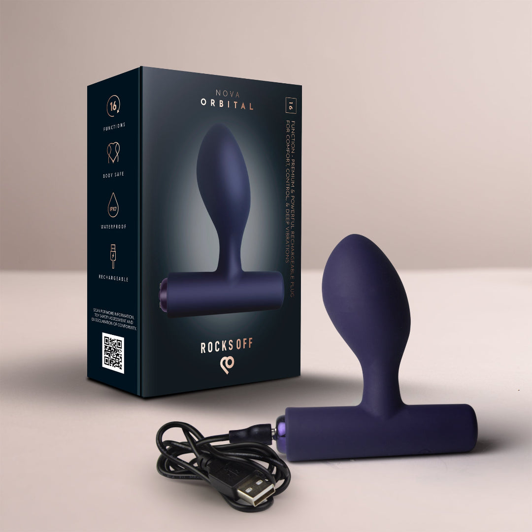 NOVA Orbital Waterproof Prostate Massager – Rocks Off
