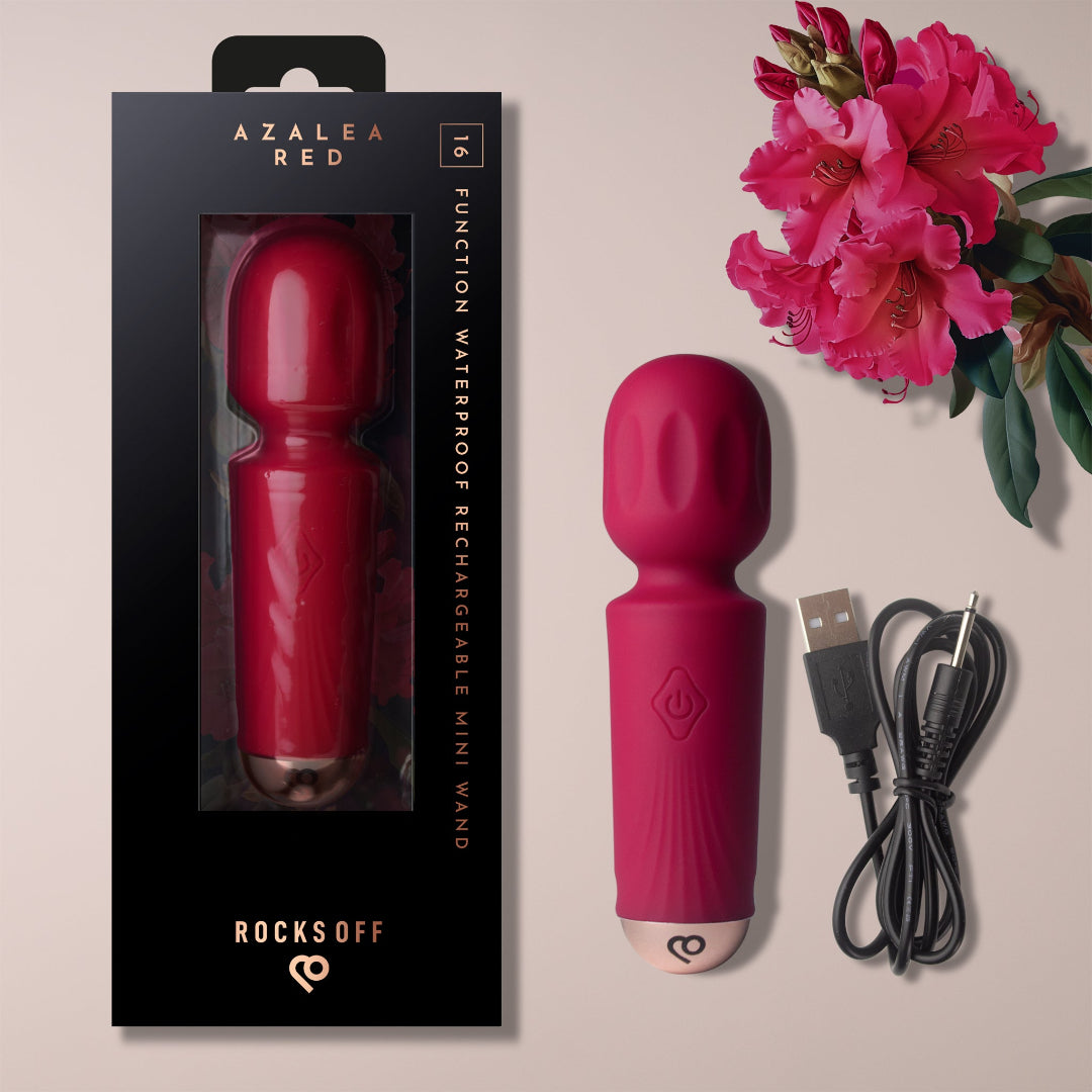 Rechargeable Powerful Mini Wand Vibrator
