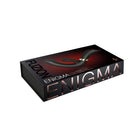 FUZION Enigma luxury magnetic presentation box with metallic foil branding