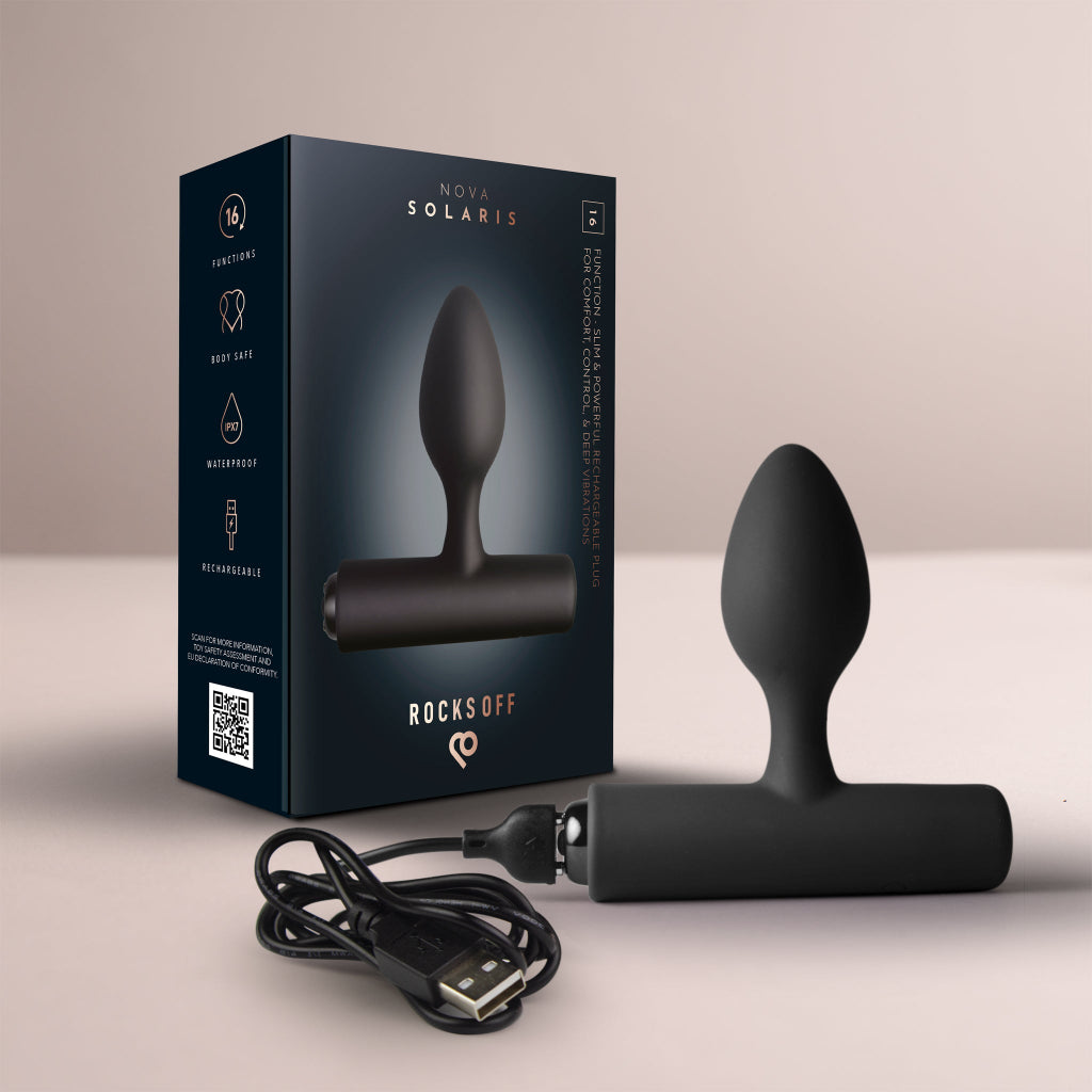 NOVA Solaris Rechargeable Silicone Vibrator – Rocks Off