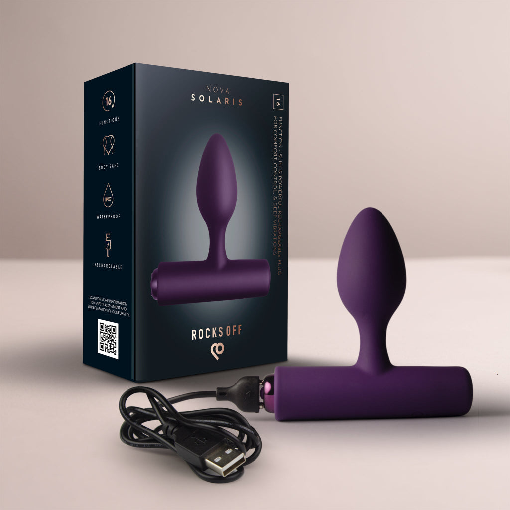 NOVA Solaris Rechargeable Silicone Vibrator – Rocks Off 