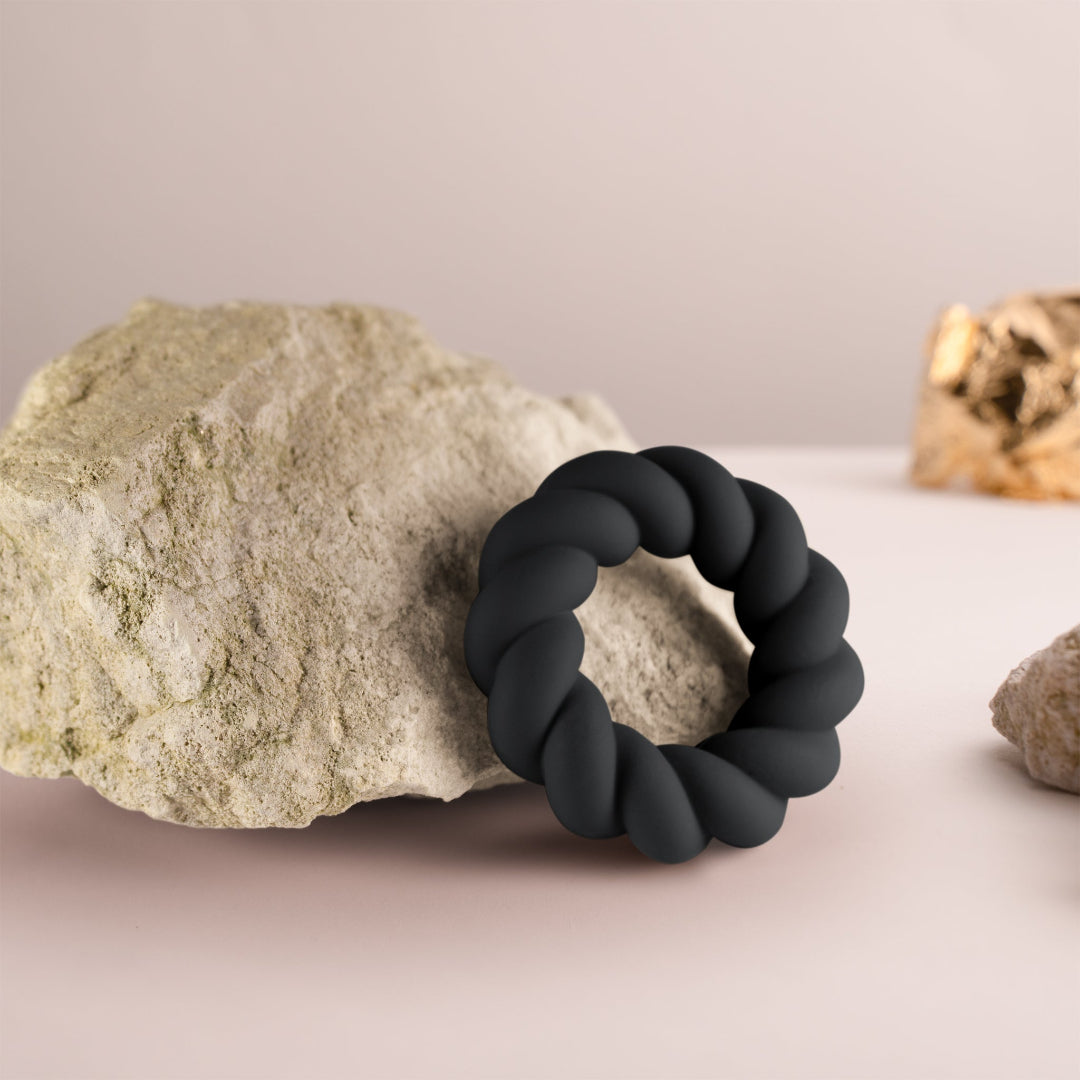 Twist - Soft Silicone Ring