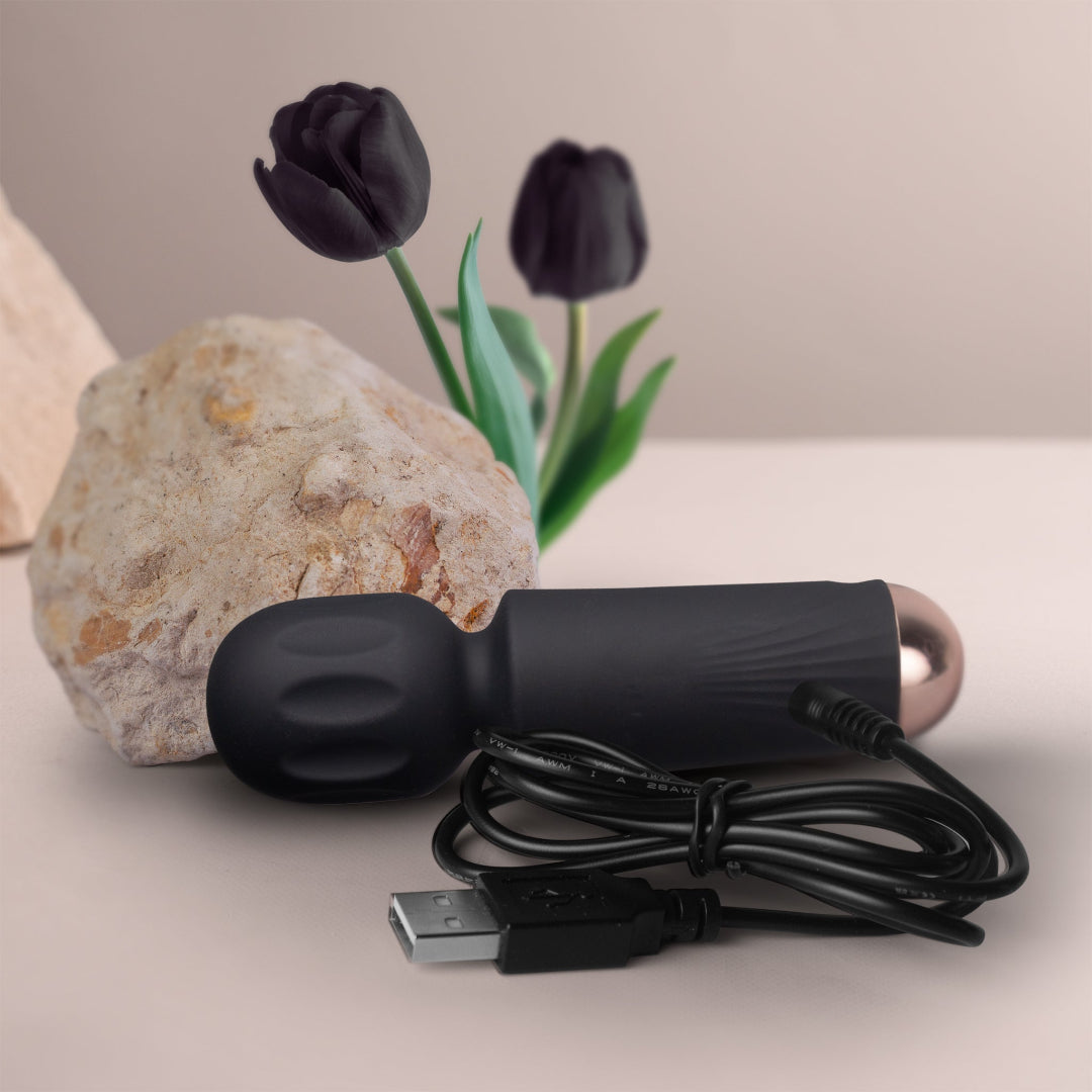 Rechargeable Powerful Mini Wand Vibrator