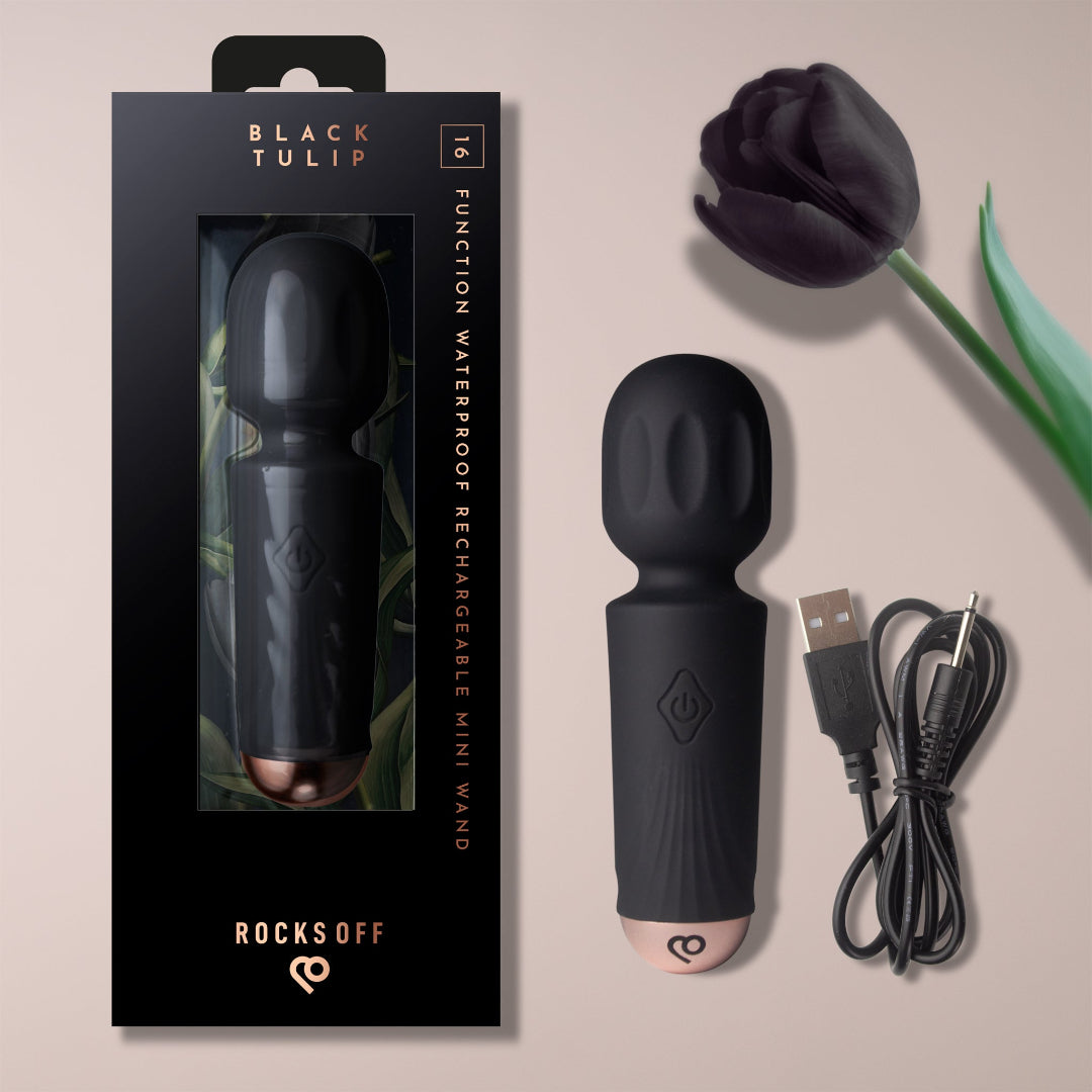 Rechargeable Powerful Mini Wand Vibrator