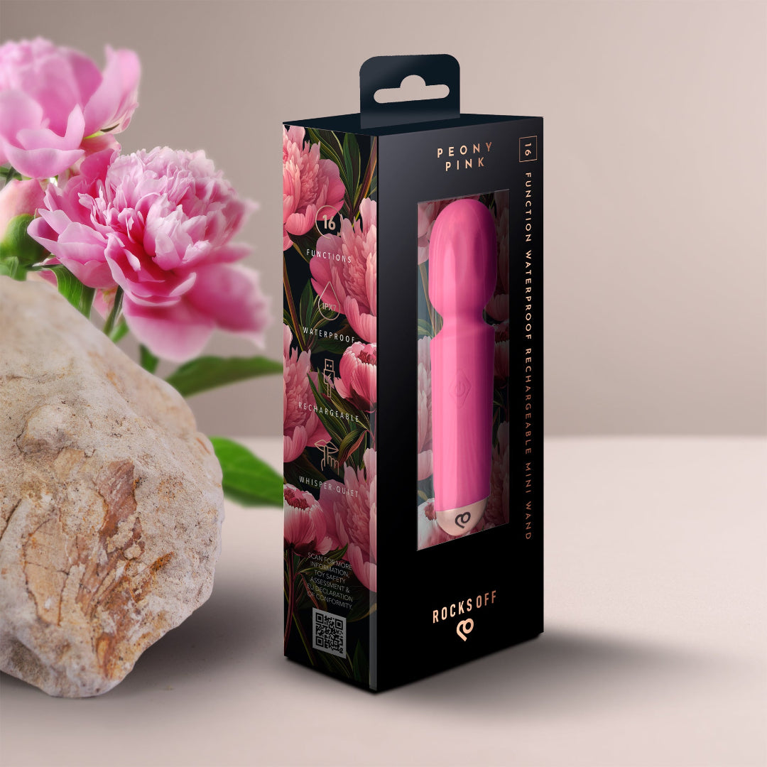 Rechargeable Powerful Mini Wand Vibrator