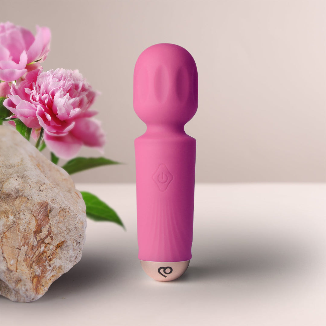 Rechargeable Powerful Mini Wand Vibrator