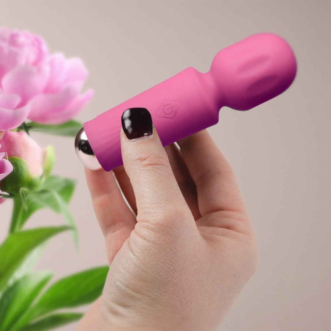 Rechargeable Powerful Mini Wand Vibrator