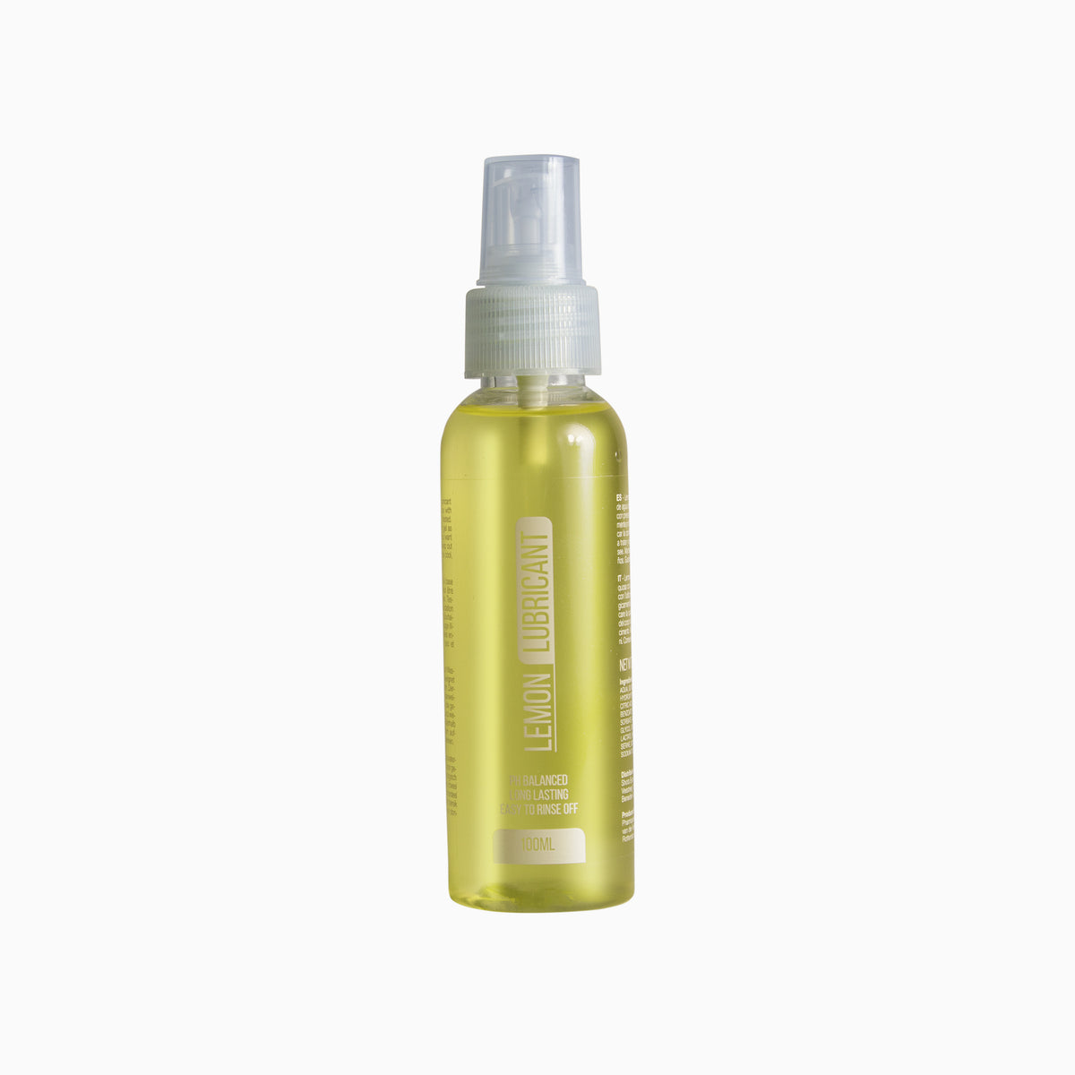 Lemon - Water Based Lube 100ml Large Bottle