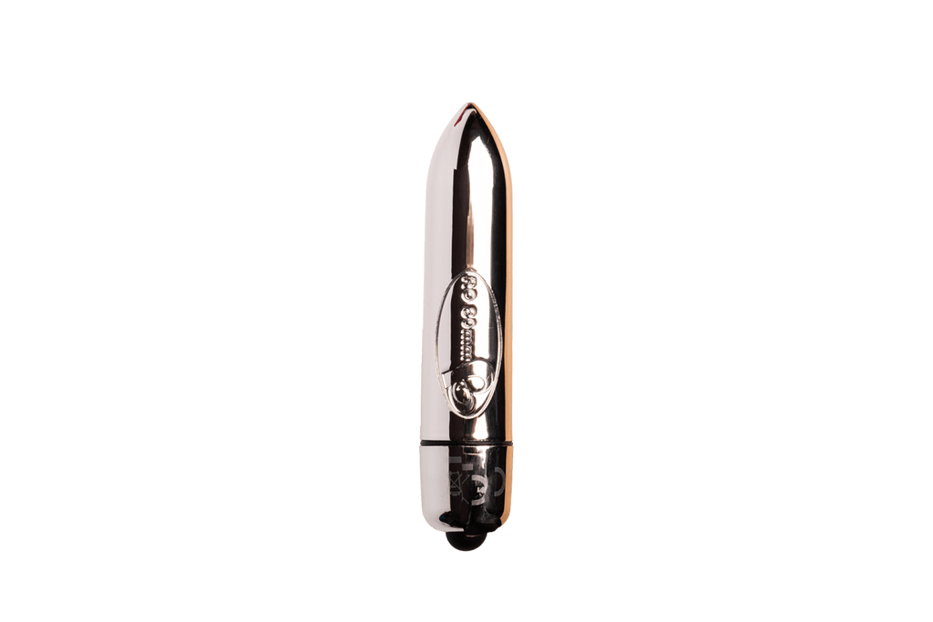 Rocks Off RO 80 Silver Chrome Small Bullet Vibrator