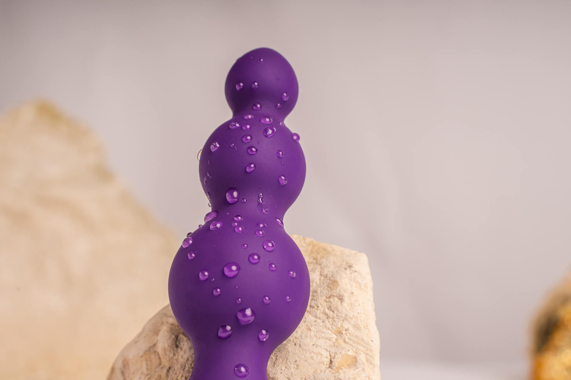 Petite Sensations Bubbles - Purple Starter Beaded Butt Plug Petite Sensations Bubbles - Purple Starter Beaded Butt Plug