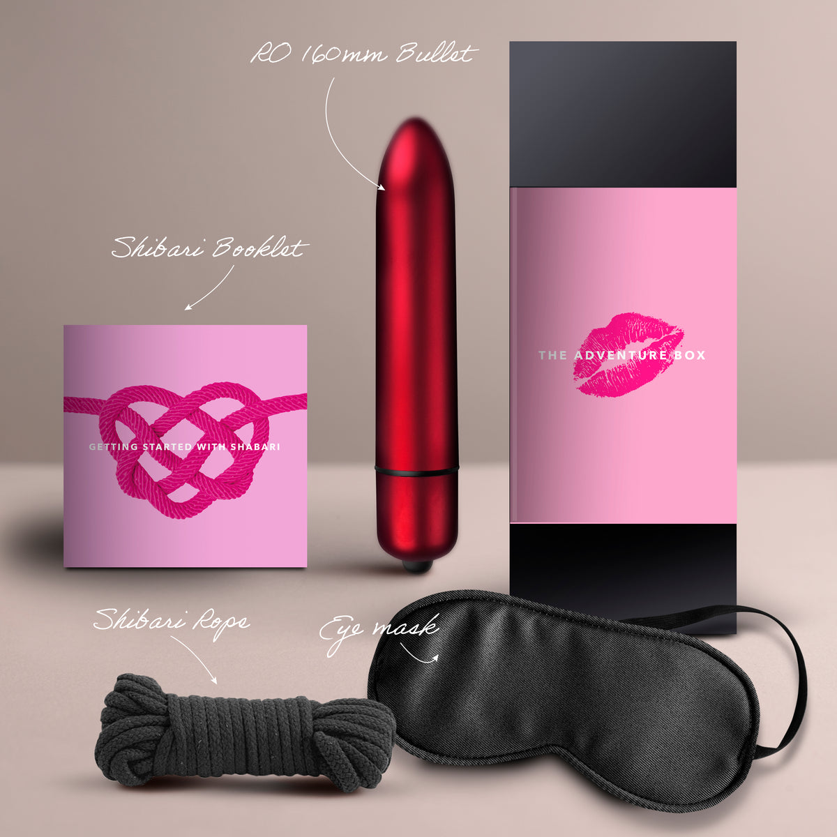 Rox Box Adventure pleasure set, product shown on a plain background 