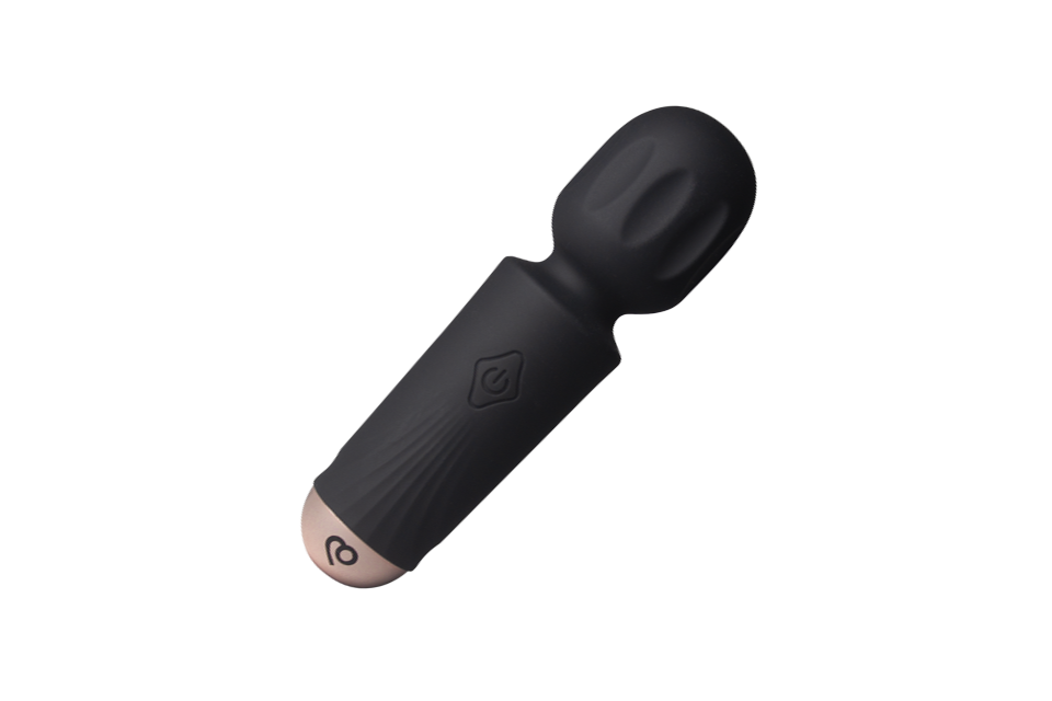 Black Tulip | Rechargeable Powerful Mini Wand Vibrator Black Tulip | Rechargeable Powerful Mini Wand Vibrator