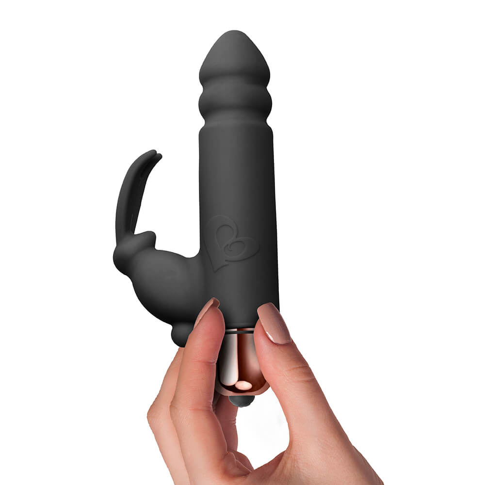 Bullet Bunny Black | Compact Rabbit Vibrator Bullet Bunny Black | Compact Rabbit Vibrator