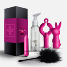 Rox Box Bunny pleasure set, product packaging and accessories