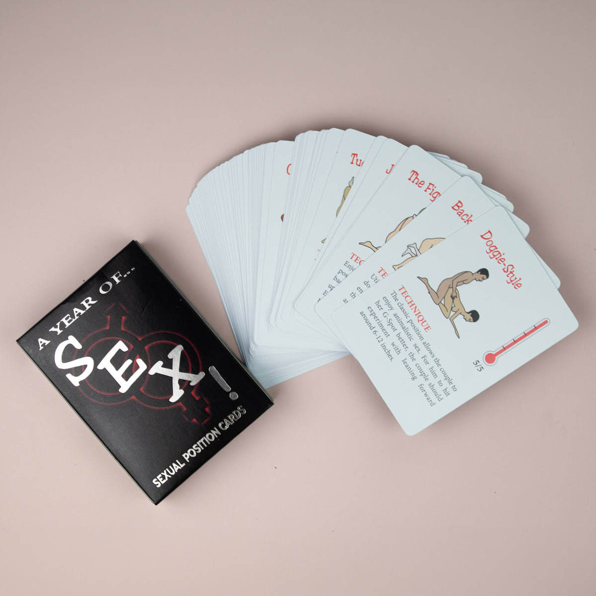 The Love Box couples pleasure kit, product packaging and accessories 