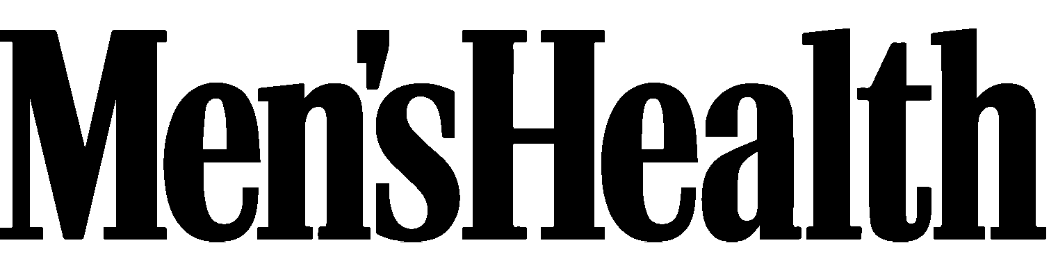 the "menshealth" logo in black