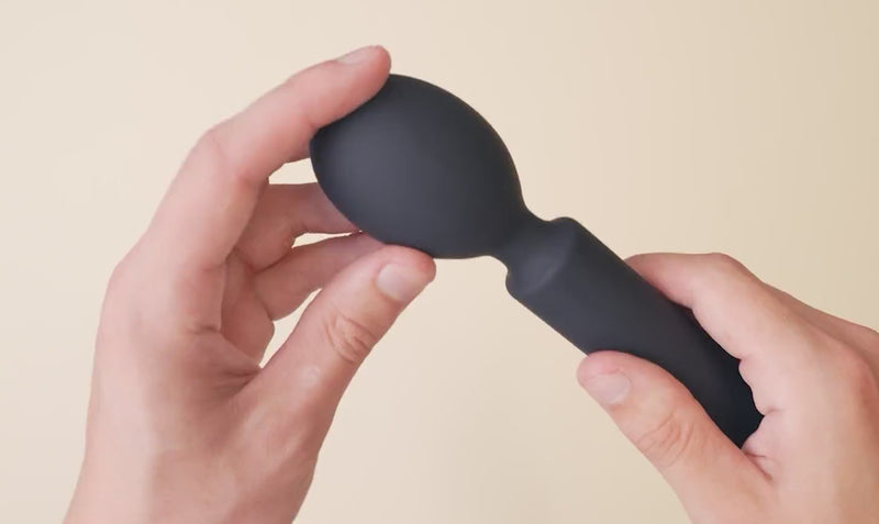 Soft flexible wand vibrator product video