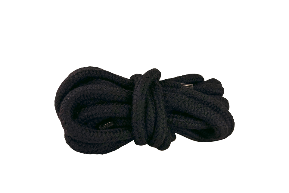 Black Cotton Rope