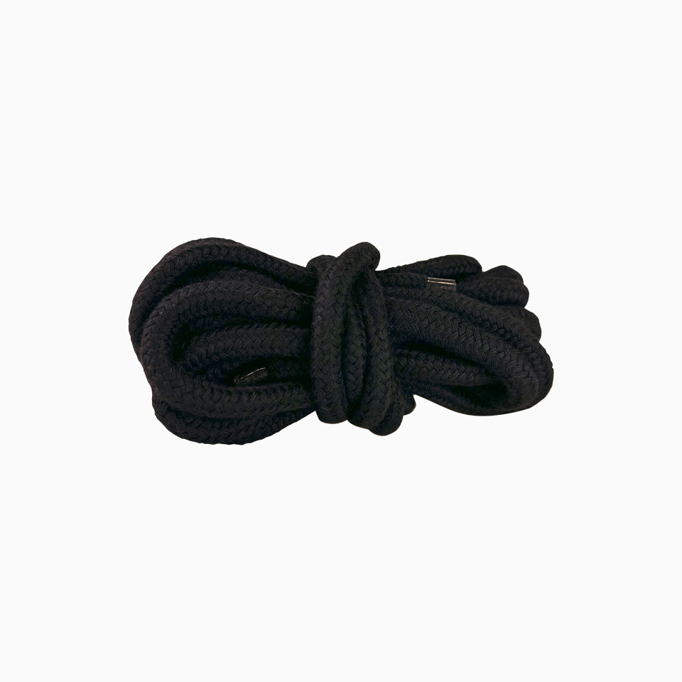Black Cotton Rope | Soft Bondage Rope